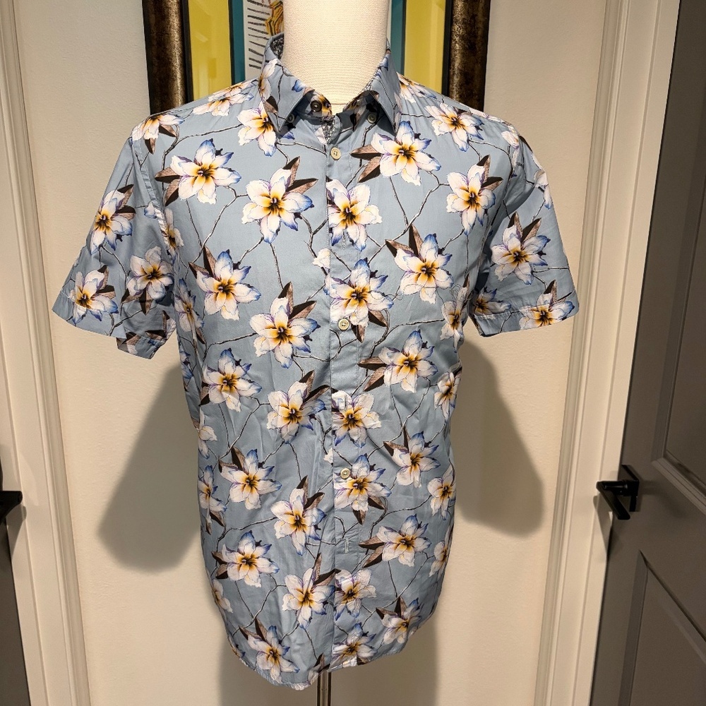 Ted Baker Mens Short Sleeve Button Down
